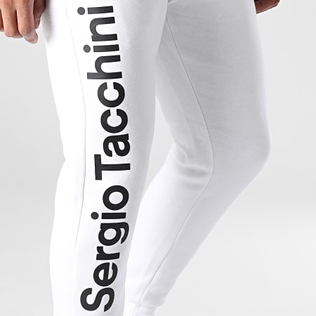 Sergio Tacchini - Nizard 39414 Pantalones de chándal blancos