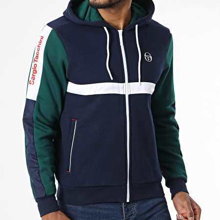 Sergio Tacchini Veste Sportive Sweat-Shirt Avec Zip Homme Taille 50 Casual Sport