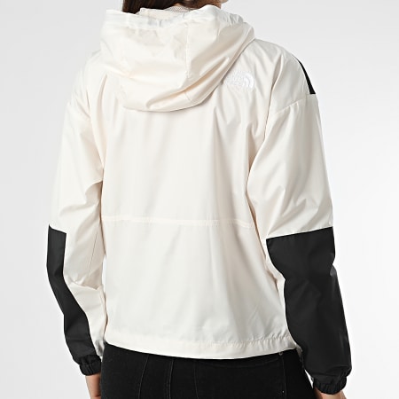 The North Face - Cortaviento Sheru A4C9H Off White para mujer