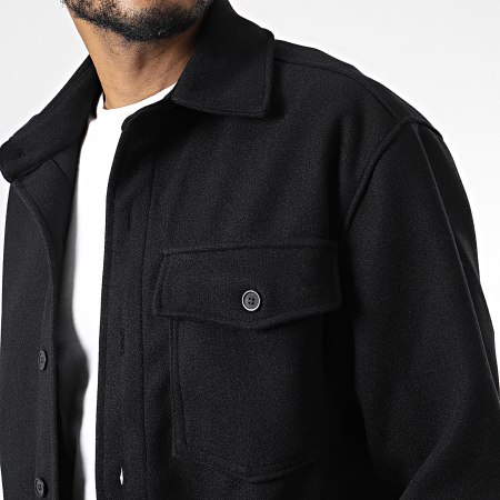 Uniplay - T969 Camicia da lavoro nera