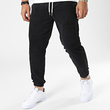 Uniplay - Pantaloni in velluto 22090 nero