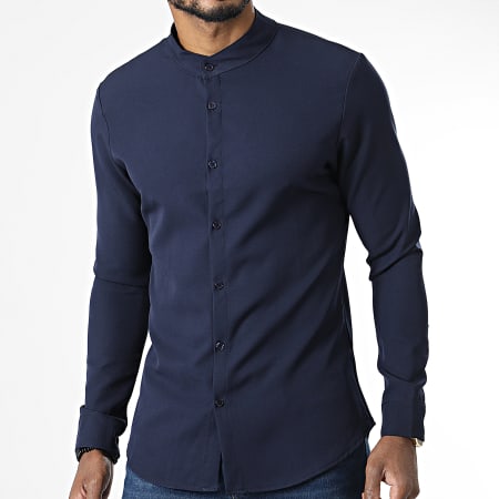 Uniplay - Camisa de manga larga C150 Azul marino
