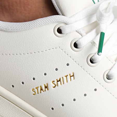 Adidas Originals - Baskets Stan Smith H03405 Cloud White Green Yellow
