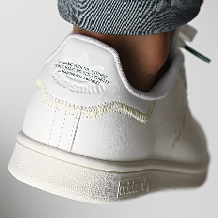 Adidas Originals - Sneakers Stan Smith H03405 Cloud White Green Yellow