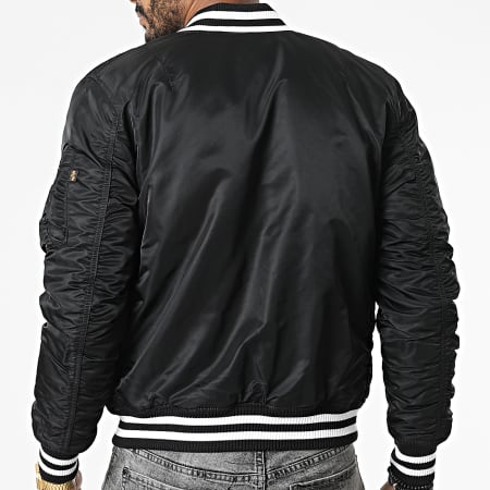 Alpha Industries - Giacca Bomber Alpha College FN 118112 Nero
