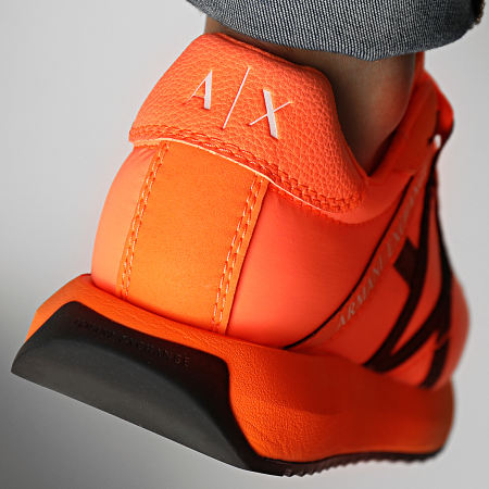Armani Exchange - XUX150 XV608 Arancione Nero Sneakers