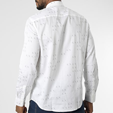 Armani Exchange - Camicia a maniche lunghe 6LZC45 Bianco