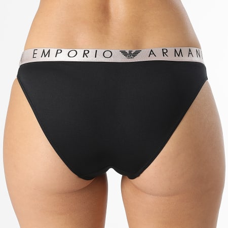 Emporio Armani - Lot De 2 Culottes Femme 163334-2F235 Noir