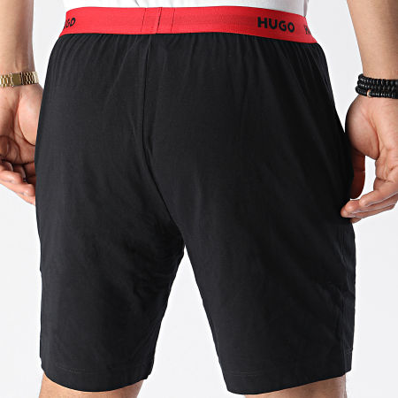 HUGO - Pantaloncini da jogging collegati 50480590 Nero