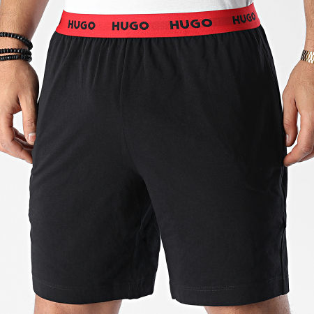 HUGO - Jogging Shorts 50480590 Negro