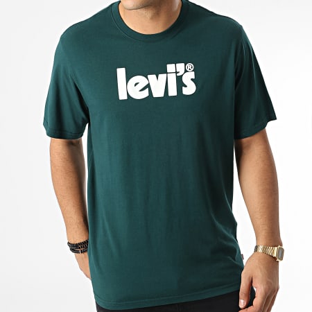 Levi's - Tee Shirt 16143 Vert Blanc