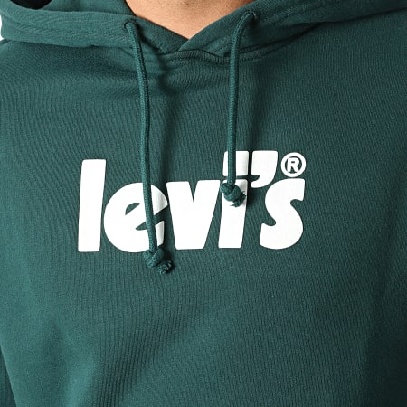 Levi's - Sweat Capuche 38479 Vert