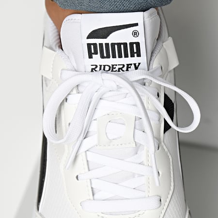 Puma - Rider FV Futur Vintage Zapatillas 387672 Blanco Malvavisco