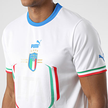 Puma - Maglia da calcio FIGC Away Replica 765650 Oro Bianco