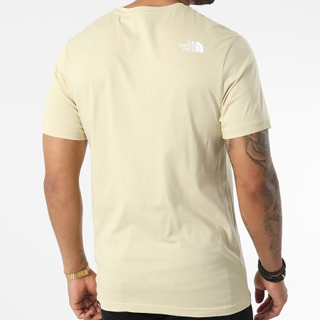 The North Face - Camiseta beige estándar