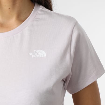 The North Face - Camiseta mujer A4T1A Lavanda