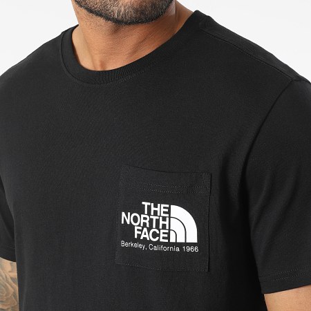 The North Face - Tee Shirt Poche Scrap Berkeley California Noir