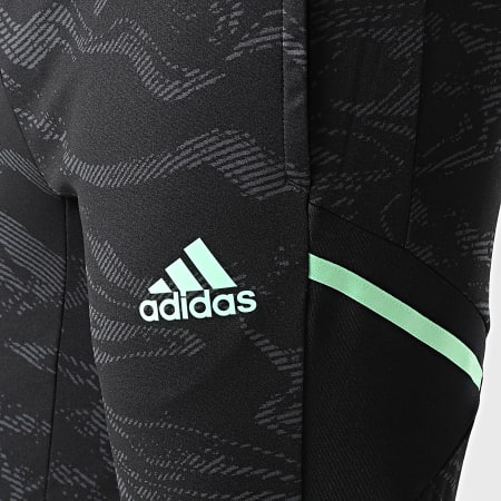 Adidas Sportswear - Pantaloni da jogging con bande nere del Real Madrid HD1202