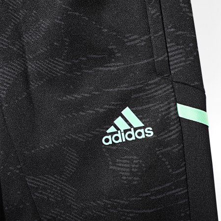 Adidas Sportswear - Pantaloni da jogging a fascia per bambini del Real Madrid HD1203 Nero