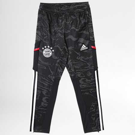 Adidas Performance - FC Bayern Pantalón de chándal con banda para niños HF1398 Negro