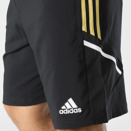 Adidas Sportswear - Short Jogging A Bandes Juventus H56708 Noir