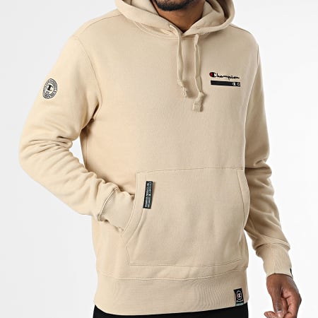 Champion - Sweat Capuche 217873 Beige