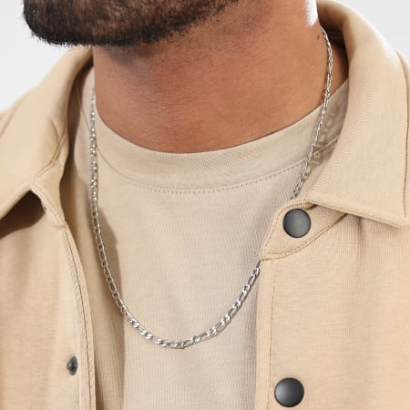 LBO - Collana Figaro in maglia d'argento da 3,5 mm