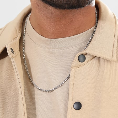 LBO - Collana Figaro in maglia d'argento da 3,5 mm