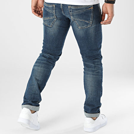 Le Temps Des Cerises - 711 Jeans slim basic in denim blu