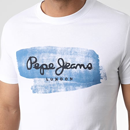 Pepe Jeans - Tee Shirt Seth PM508488 Blanc