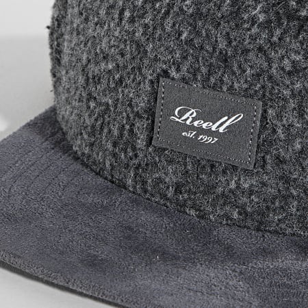 Reell Jeans - Casquette Snapback Suede Gris