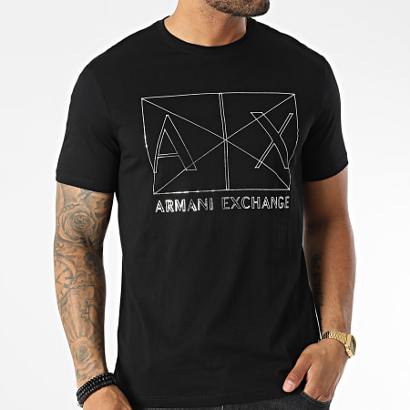 Armani Exchange - Tee Shirt 6LZTAM Noir