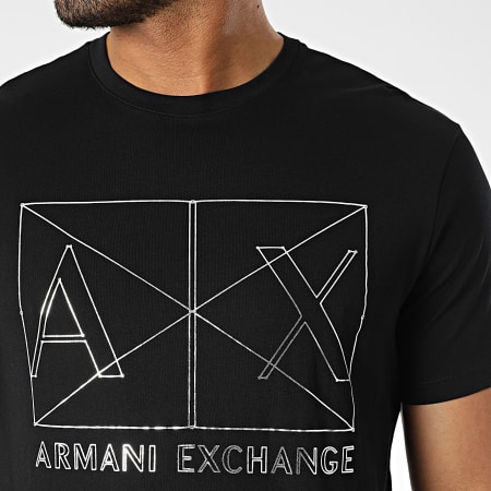 Armani Exchange - Camiseta 6LZTAM Negro