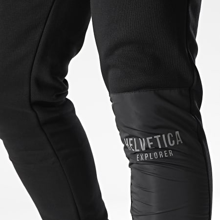 Helvetica - Pantalon Jogging Mae Noir