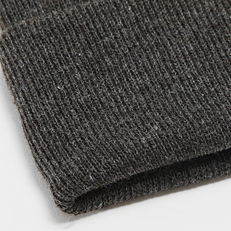 LBO - Berretto in maglia fine grigio antracite con rovescio