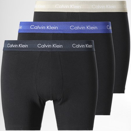 Calvin Klein - Juego De 3 Boxers NB1770A Negro