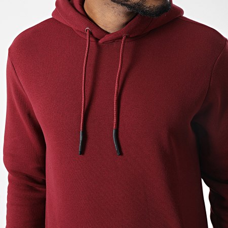 Only And Sons - Sweat Capuche Ceres Bordeaux