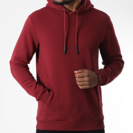 Only And Sons - Sweat Capuche Ceres Bordeaux