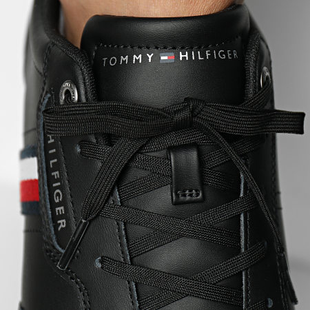 Tommy Hilfiger - Baskets Classic LO Cupsole Leather 4277 Black