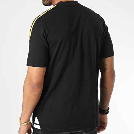 Adidas Sportswear - Polo Manches Courtes A Bandes Juventus HA2626 Noir