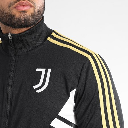 Adidas Sportswear - Tuta da ginnastica a righe Juventus HA2648 Nero