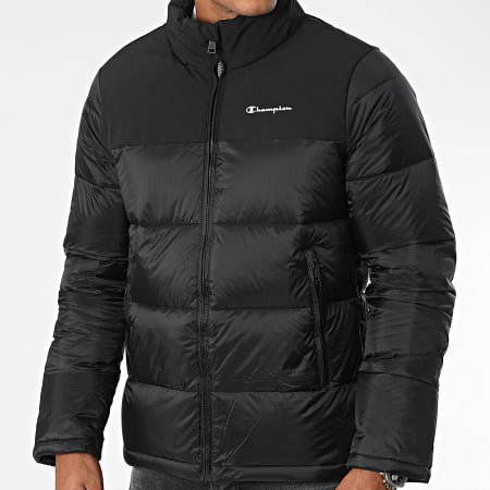Champion Doudoune Capuche 218079 Noir LaBoutiqueOfficielle