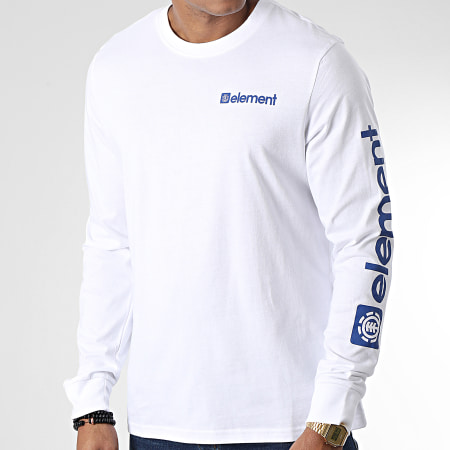 Element - Tee Shirt Manches Longues Joint 2.0 Blanc