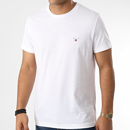 Gant - Tee Shirt Original Blanc