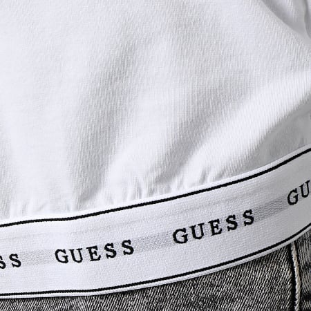 Guess - Tee Shirt Femme O2BM08 Blanc