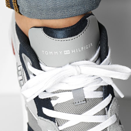 Tommy Hilfiger - Sneakers Prep Sneaker Mix 4274 Argento Antico
