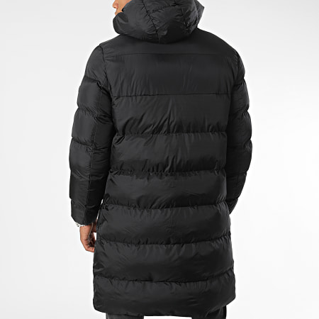 Zelys Paris Doudoune Capuche Longue Jackson Noir Ryses