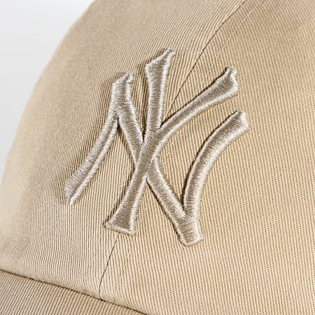 '47 Brand - Gorra MLB New York Yankees Clean Up Beige
