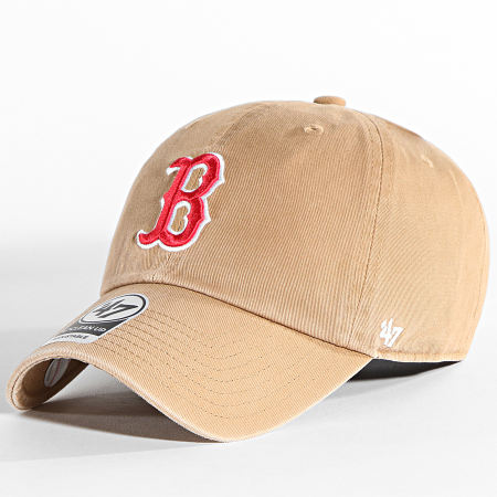 '47 Brand - 47 Gorra Clean Up Boston Red Sox Beige