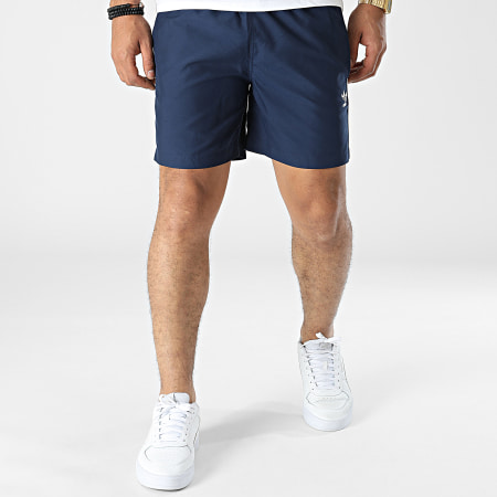 Adidas Originals - HK7328 Pantaloncini da bagno a fascia blu navy